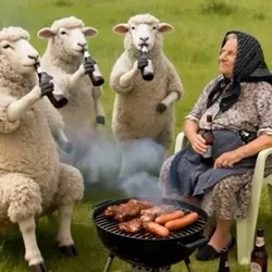 Babushka And SheepπΊπ₯·πΏ