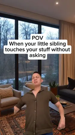little sibling touch