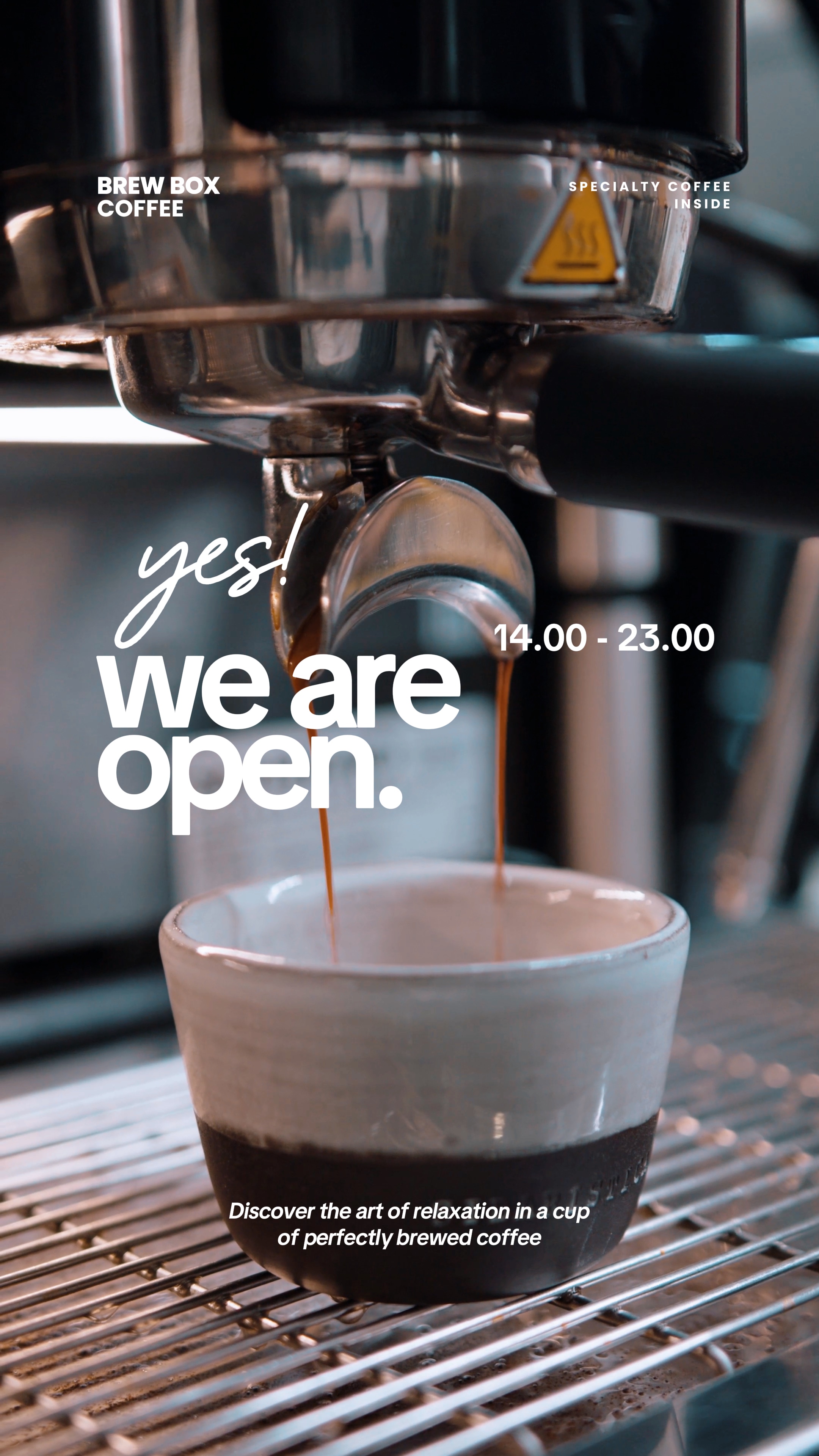 Café de abertura