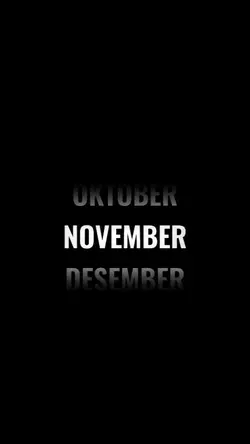 welcome to November 
