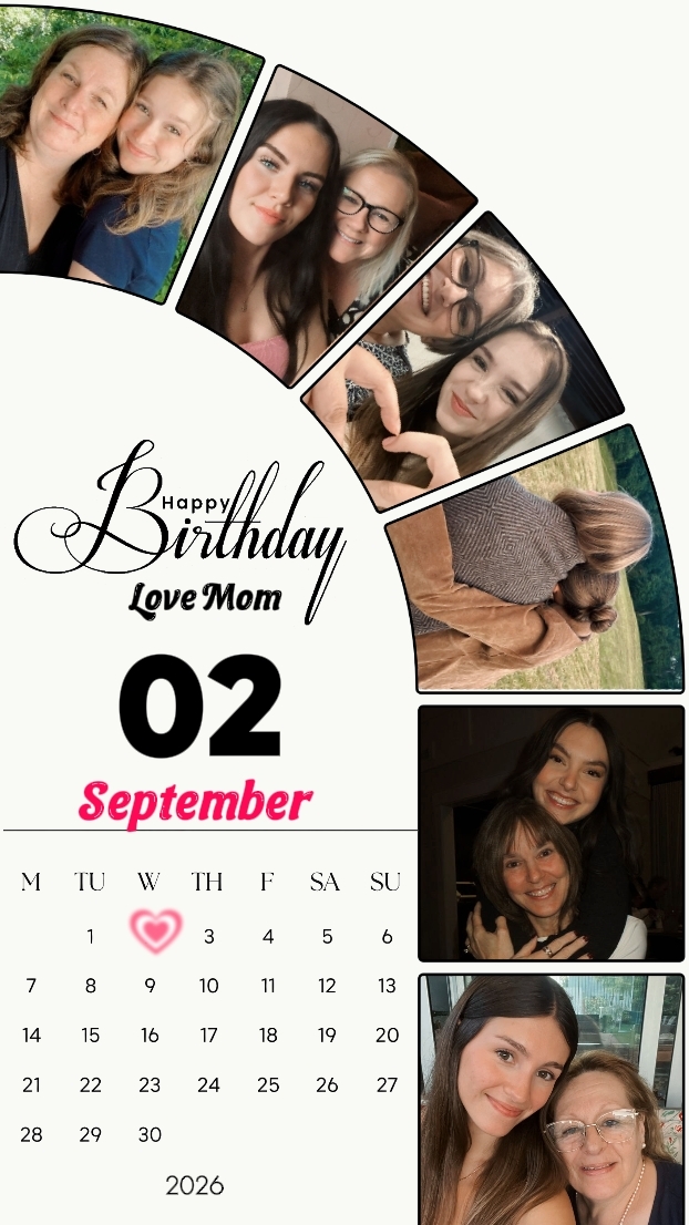 ANNIVERSAIRE MAMAN 2 SEPTEMBRE