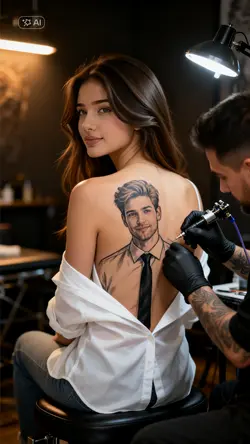 ai boy tattoo trend