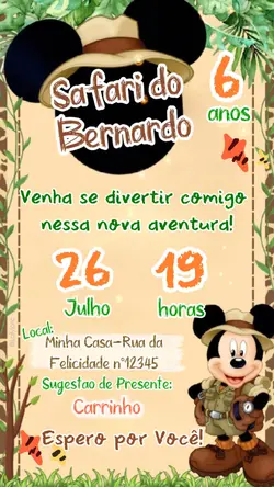 Safari do Mikey 