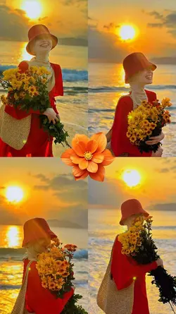 Kırmızı turuncu 4lü 