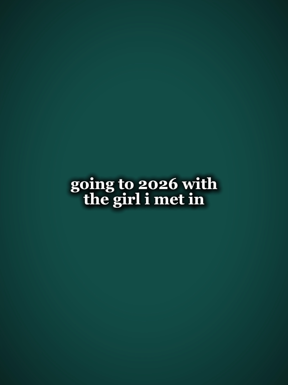 Going to 2026