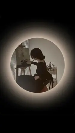 frame lingkaran