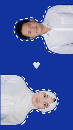 Foto latar biru
