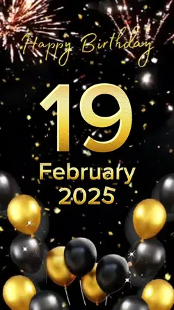 hbd 19 February 2025
