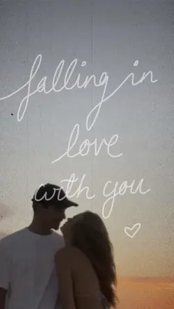 falling in love 💕