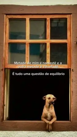 É tudo questão de...