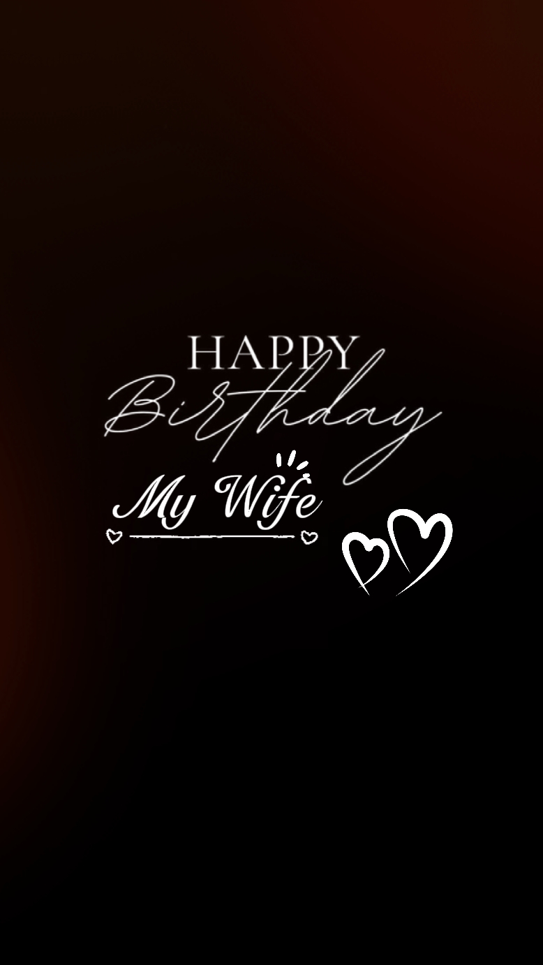 Anniversaire ma femme