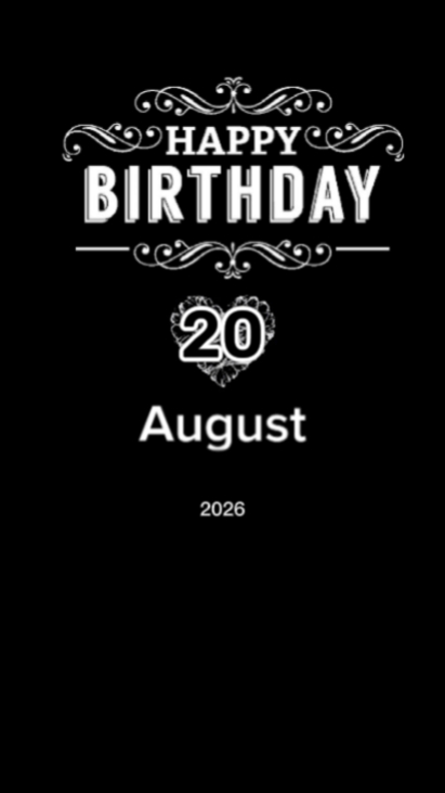 HBDmyhusband20August