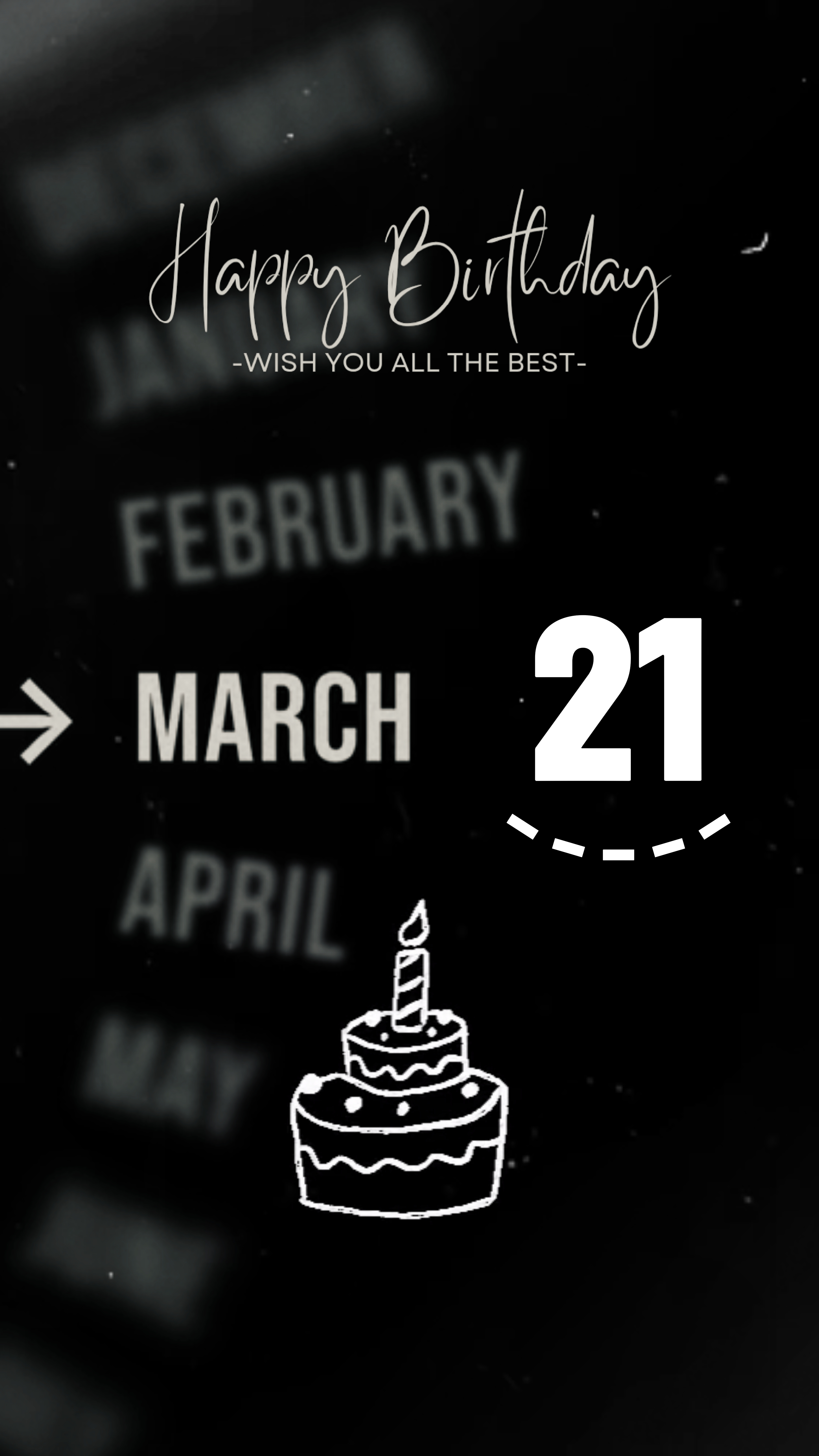 ANNIVERSAIRE DU 21 MARS