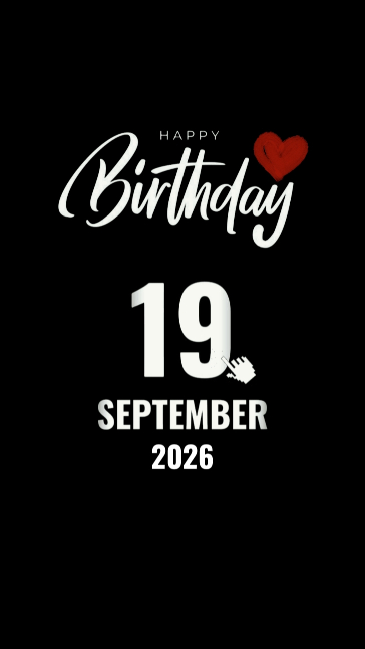 birthday 19september