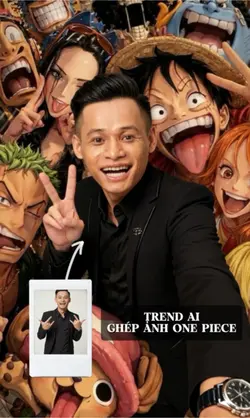 ghép ảnh one piece