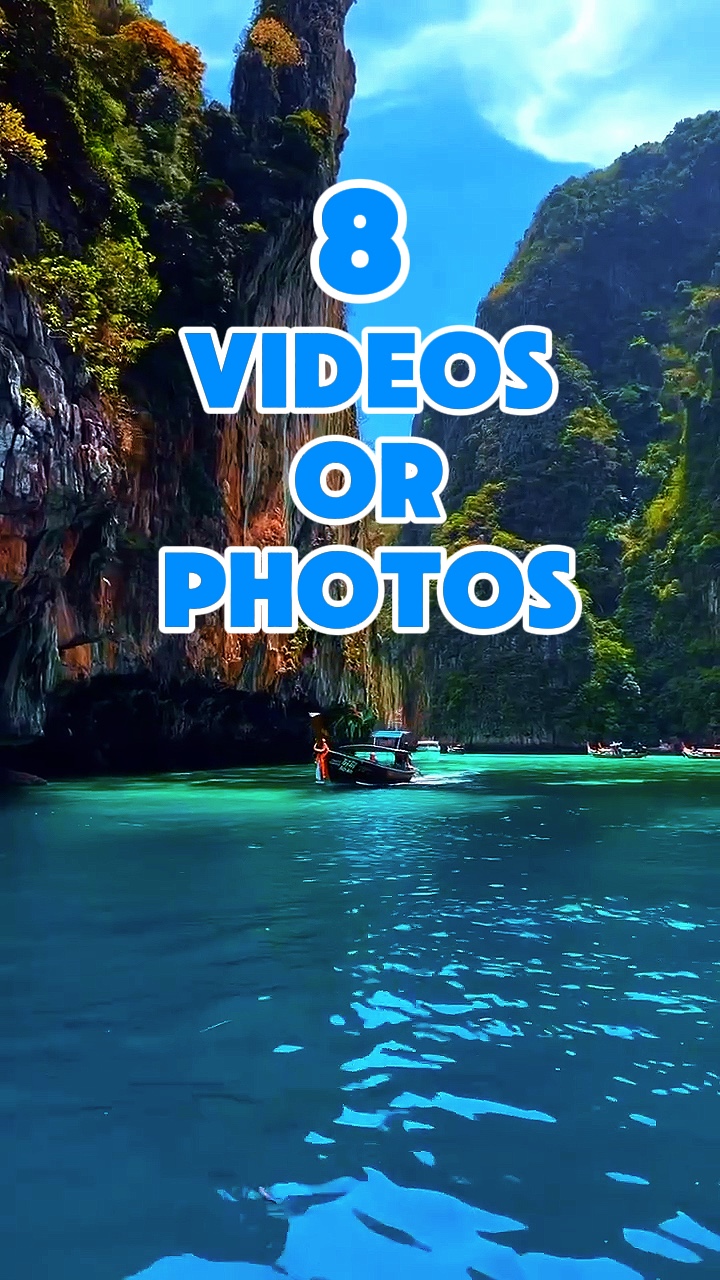 8 vídeos ou fotos 