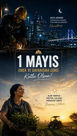 1 Mayıs Kutlu Olsun 