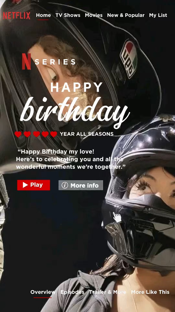 Aniversário netflix 