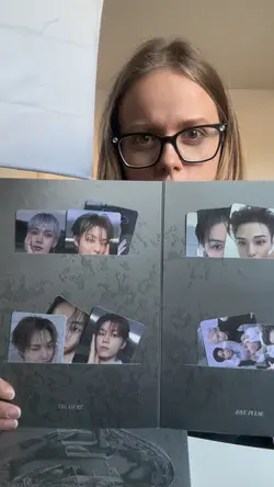 Kpop album unboxing