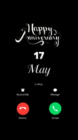ANNIV 17 MAY CALLING