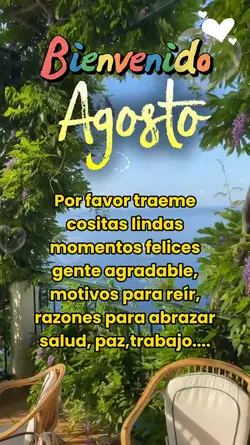 Hola Agosto