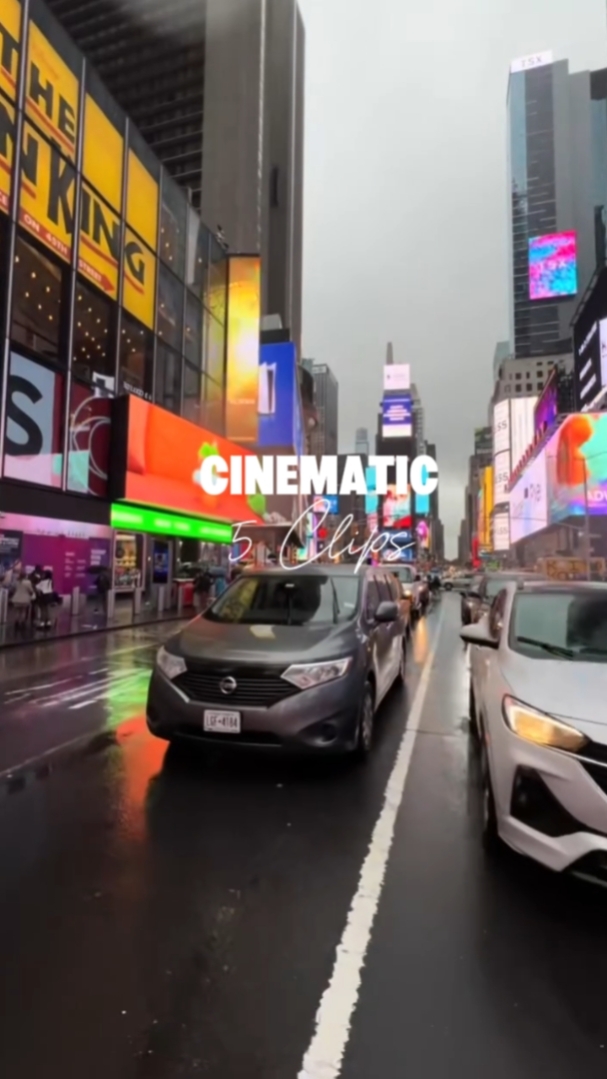 Cinematic 5 clips