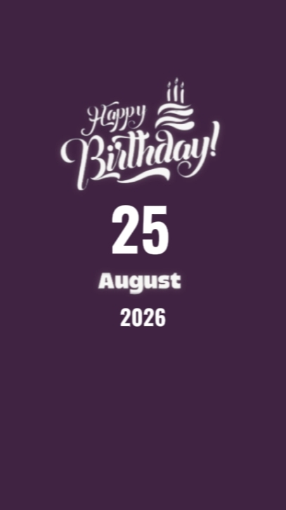 HBD OĞLUM 