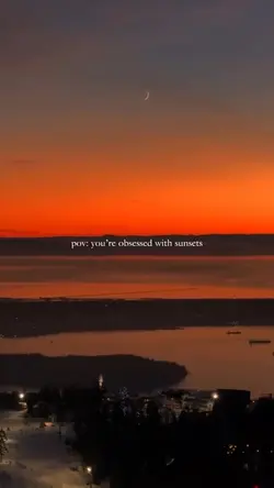 obsessed w sunsets