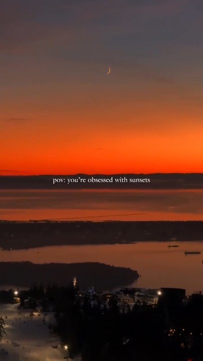 obsessed w sunsets