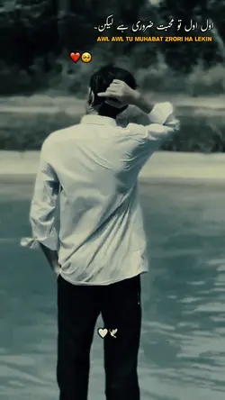 اول تو ضروری ہے محبت