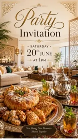 Party invitation 🎉