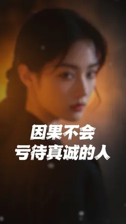 因果不会亏待真诚的人