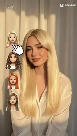 mudança de cabelo