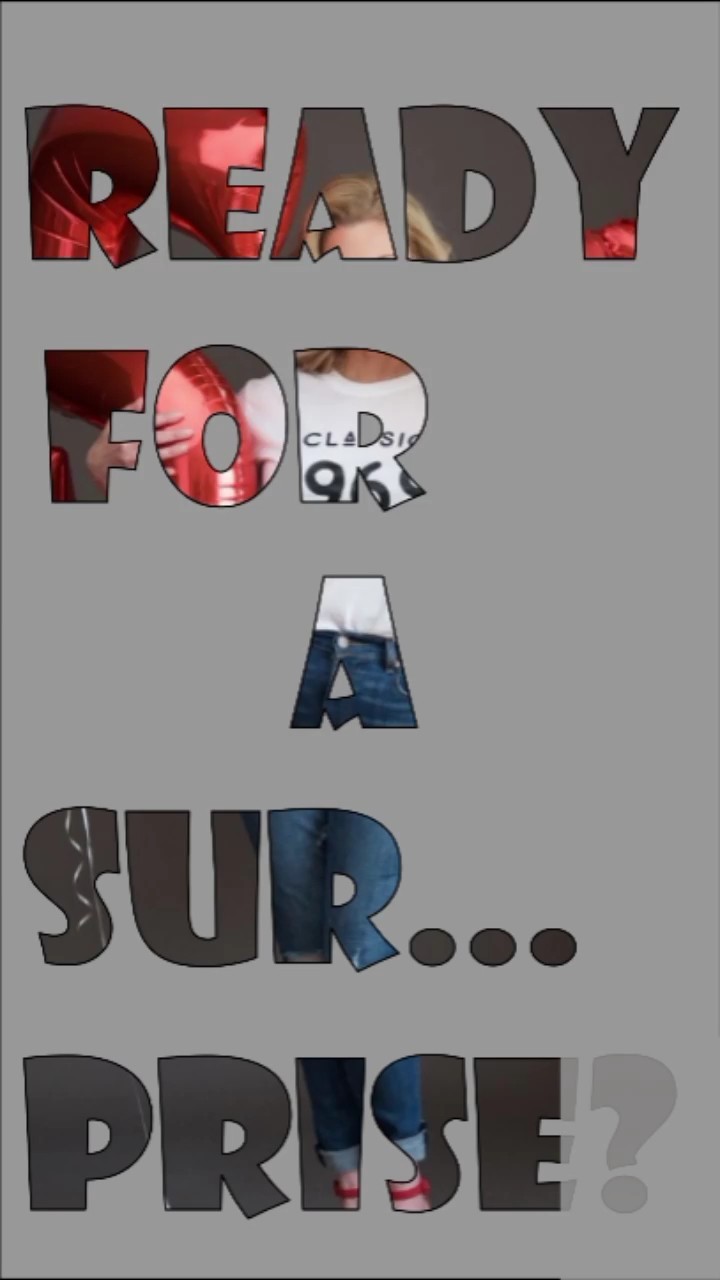 Prêt pour la surprise?