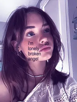 lonely broken angel