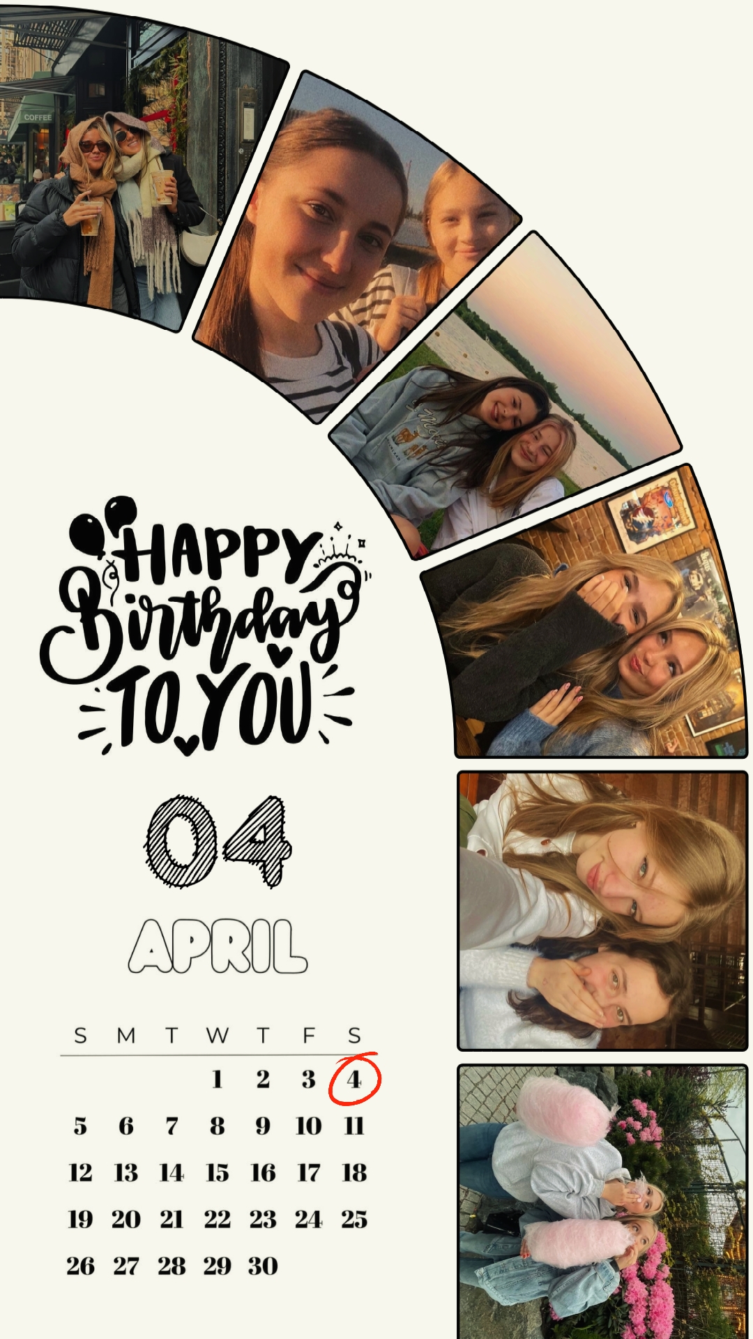 BIRTHDAY APRIL 04