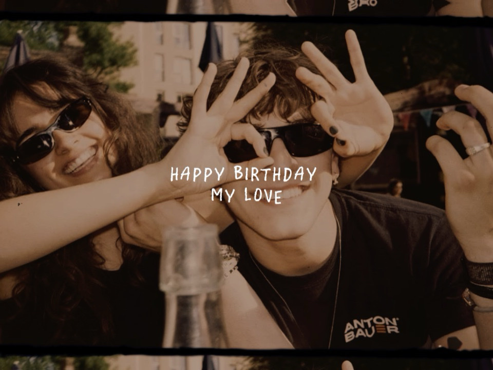 Birthday my love