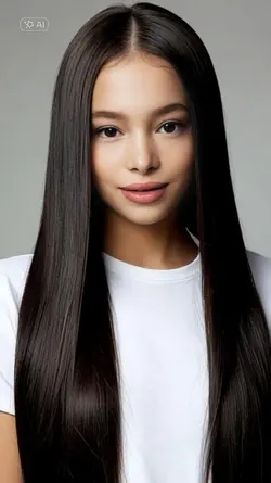 straight hair style