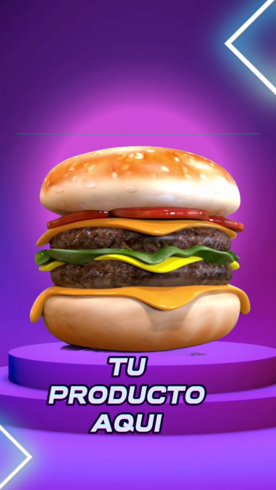 Comida neón...