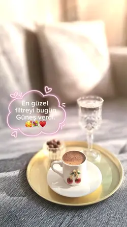 Sabah kahvesi 💐