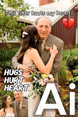 AI HUGS HURT HEART 
