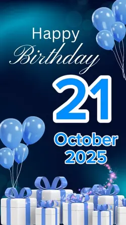 HBD 21 OCTOBER