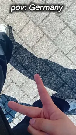 in germany we say