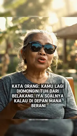 Kamu di omongin tuh