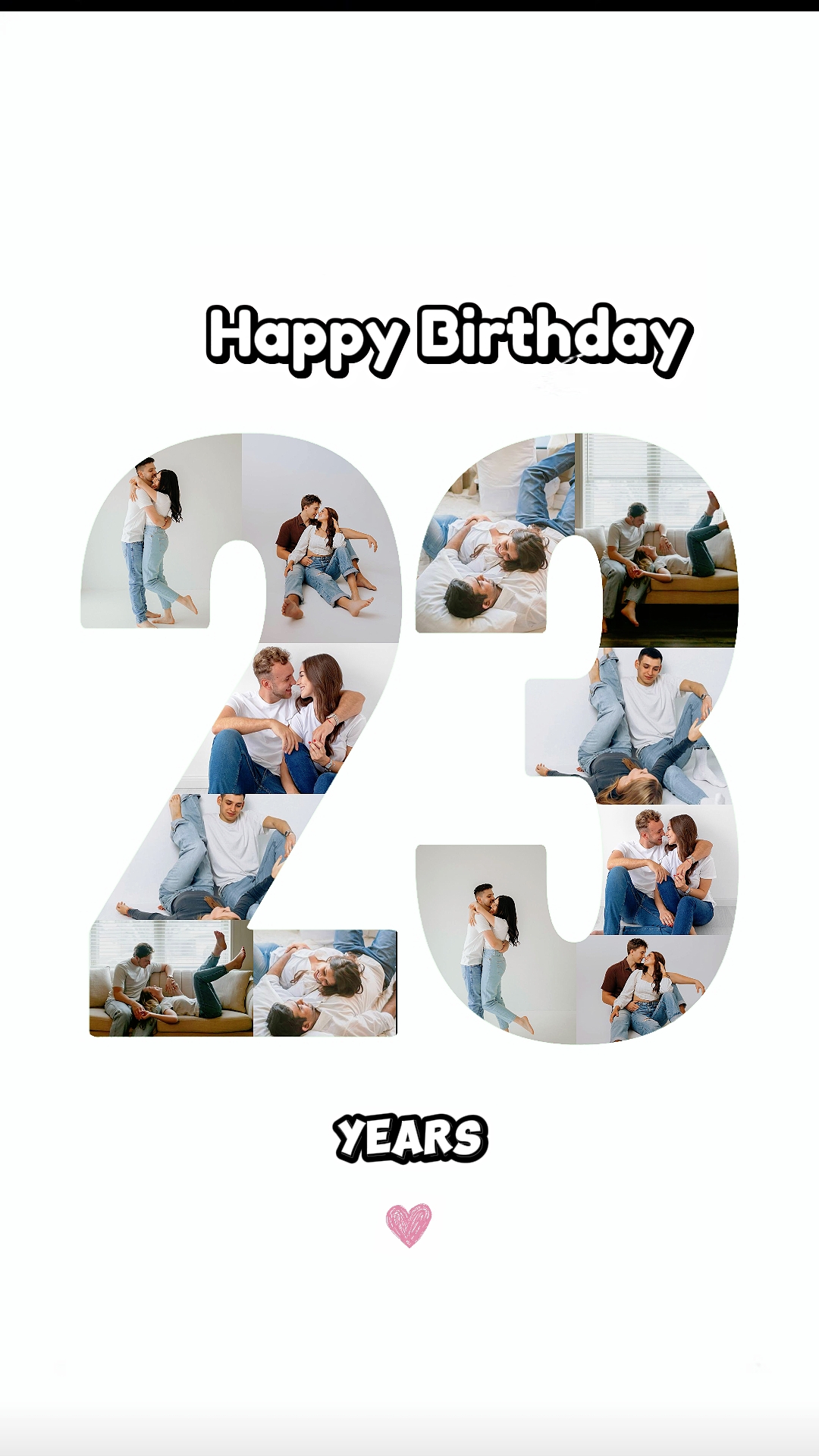 23 yıl doğum günü