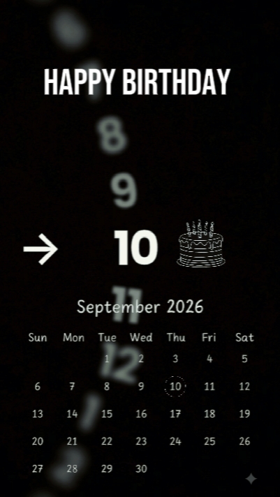 BIRTHDAY MOM 10 SEPT