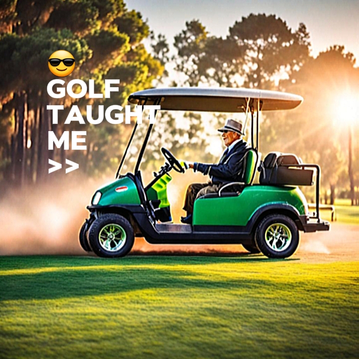 Golf taught me >>