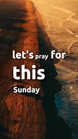 Sunday Prayer 
