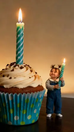 Big cupcake