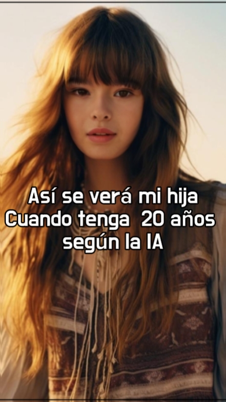 Mi hija a los 20